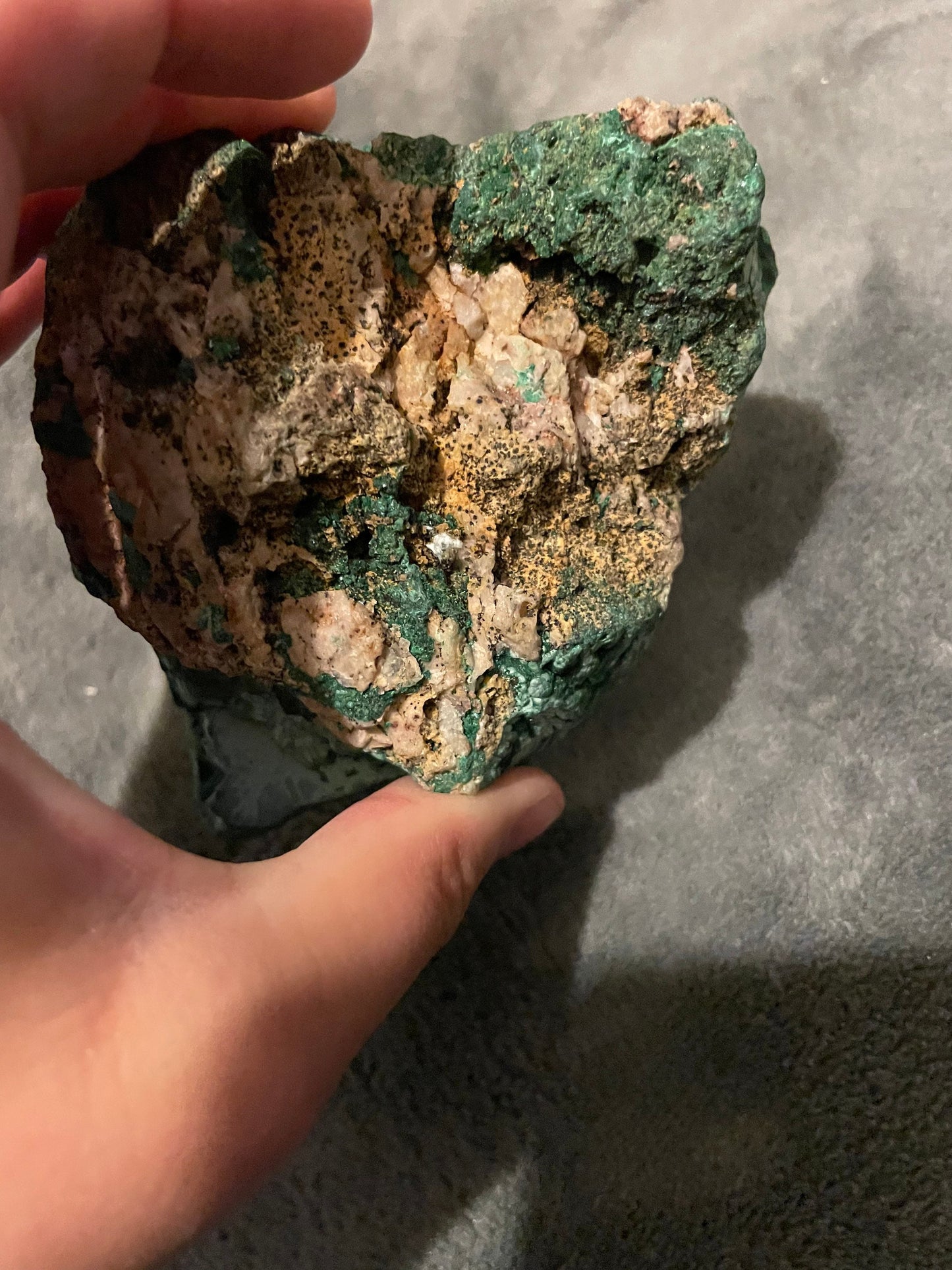 Large Raw Malachite