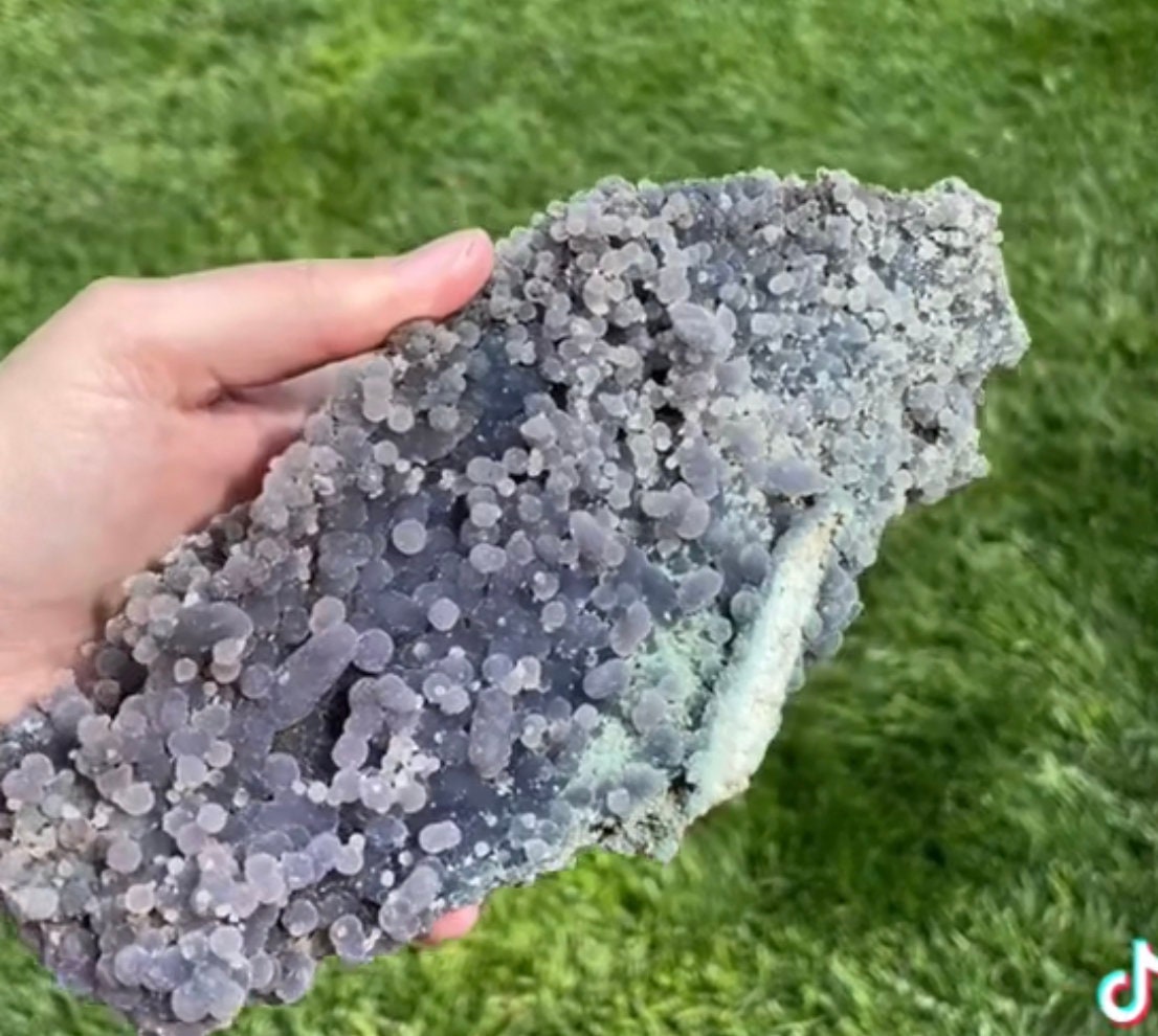 XL grape agate clusters