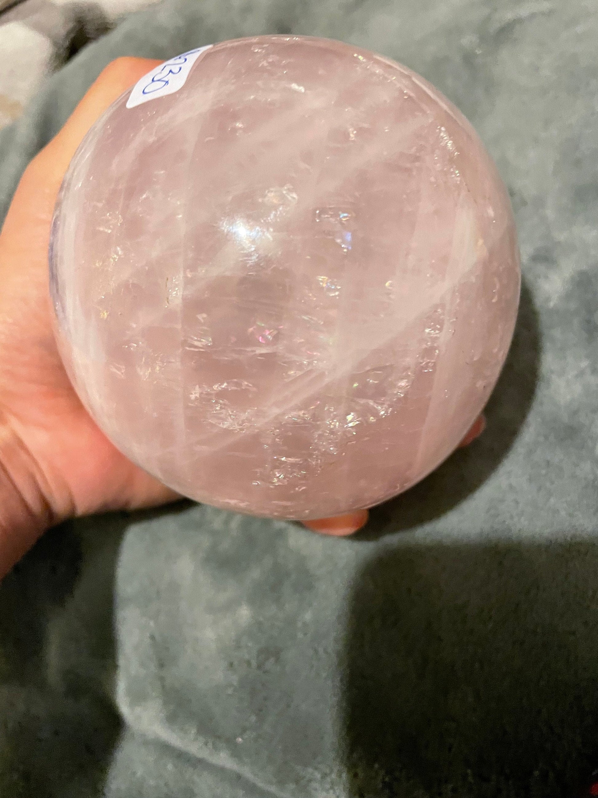 XL Rose Quartz sphere