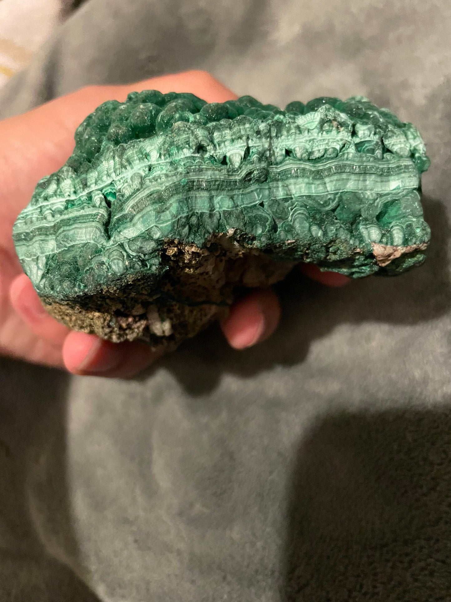 Large Raw Malachite