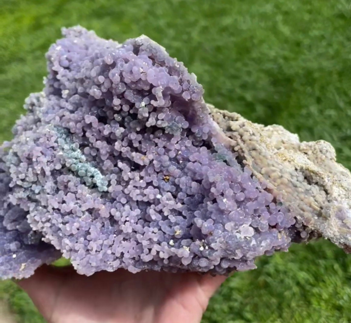 XL grape agate clusters