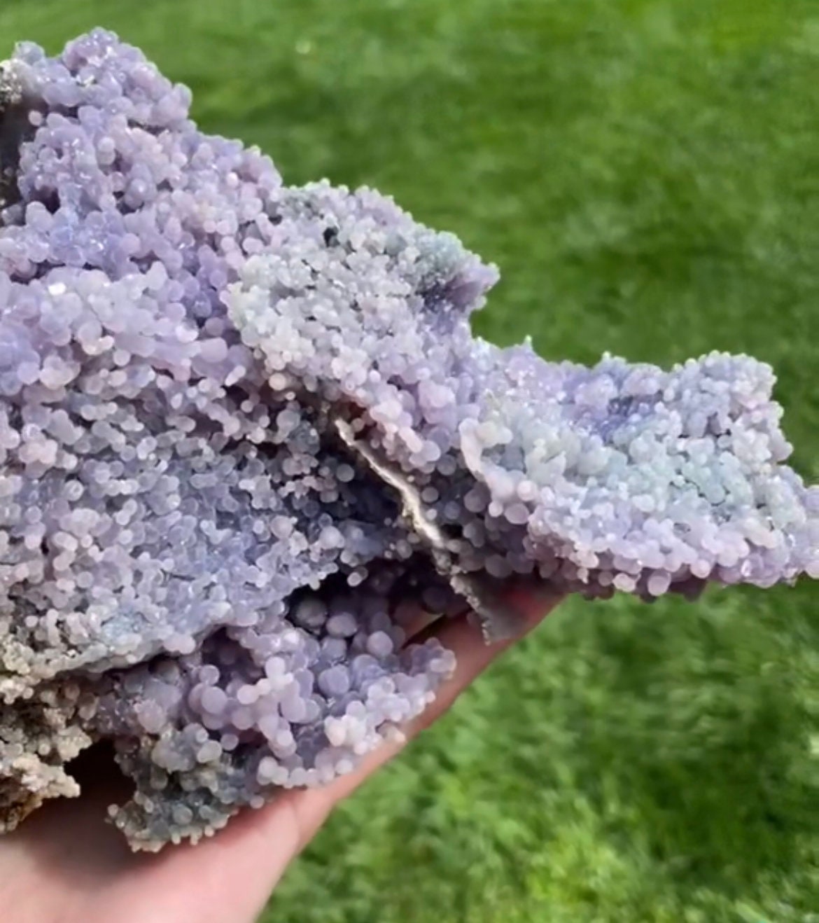 XL grape agate clusters