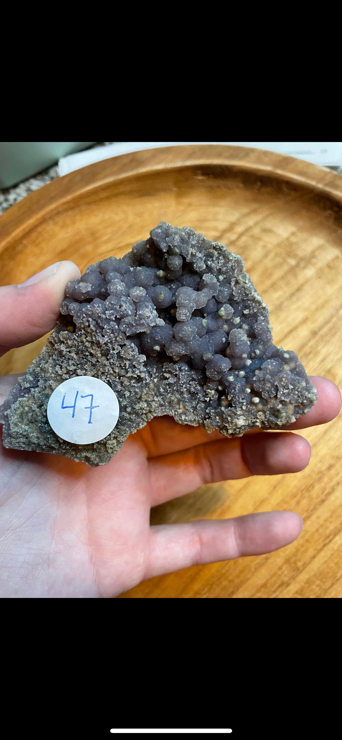 Freeform Grape Agate