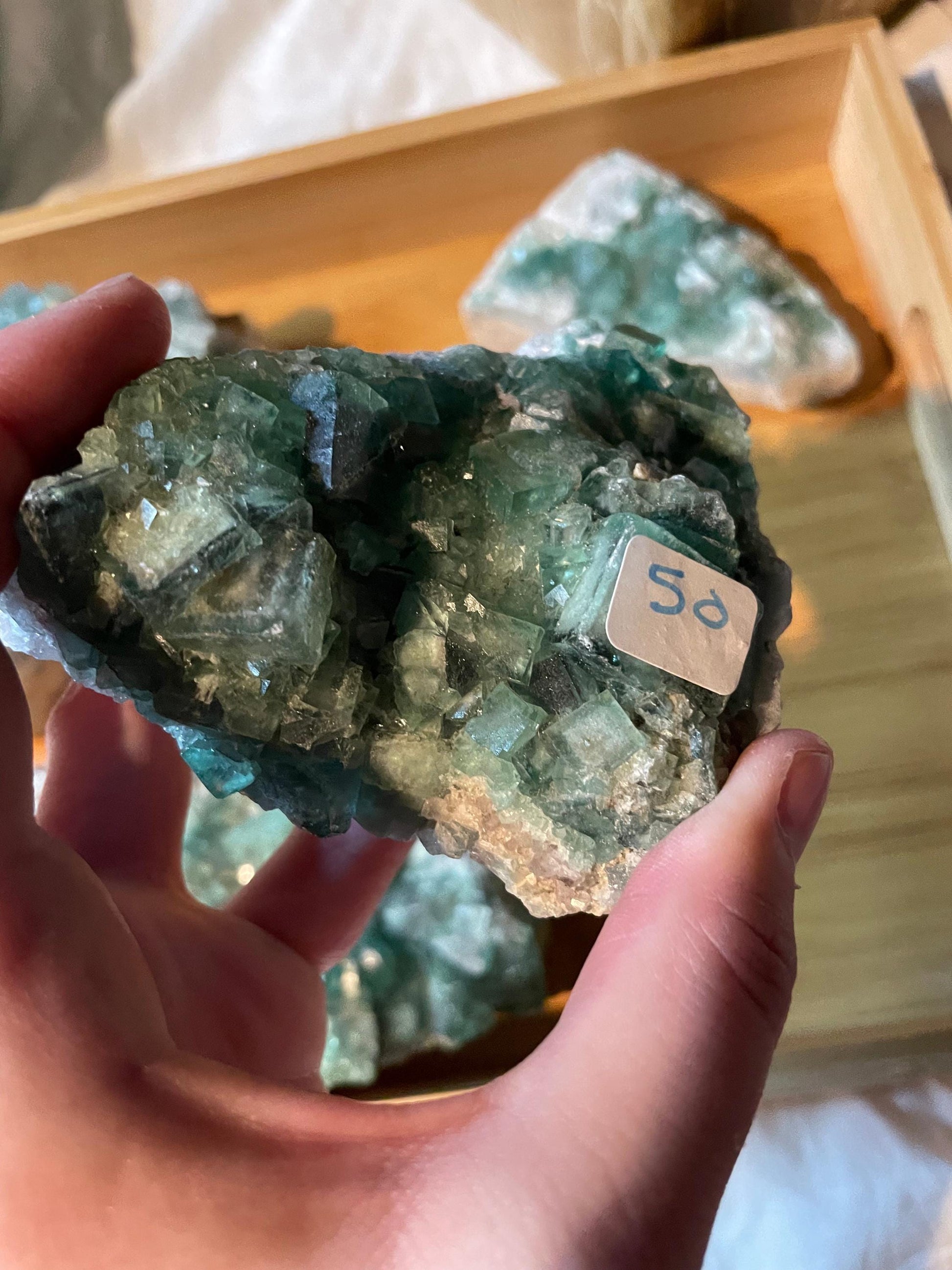 Raw Fluorite Clusters