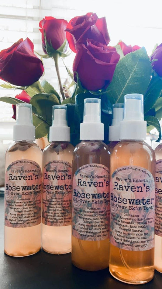 Raven&#39;s Rosewater — all natural skin tonic