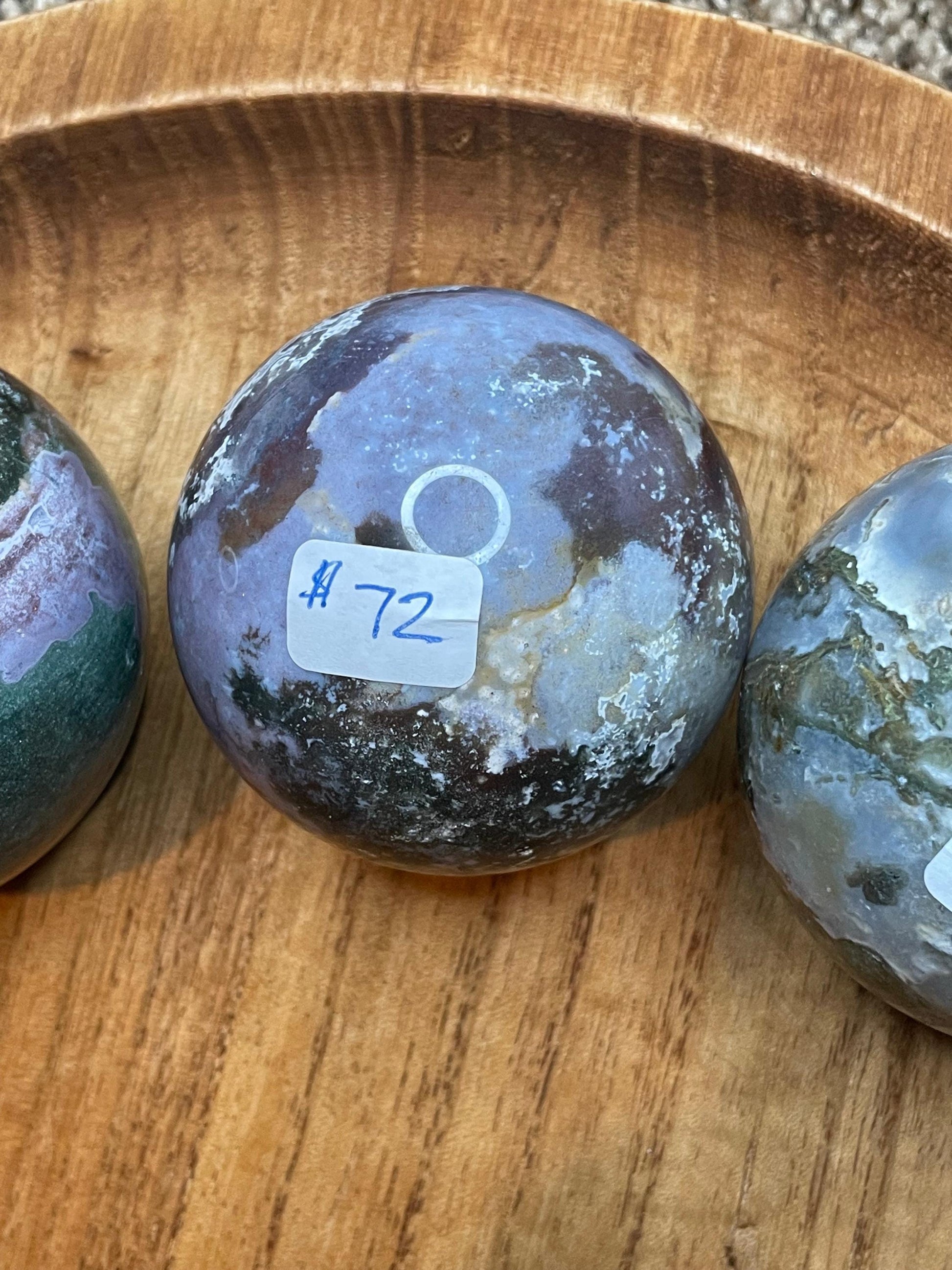 Ocean Jasper Spheres