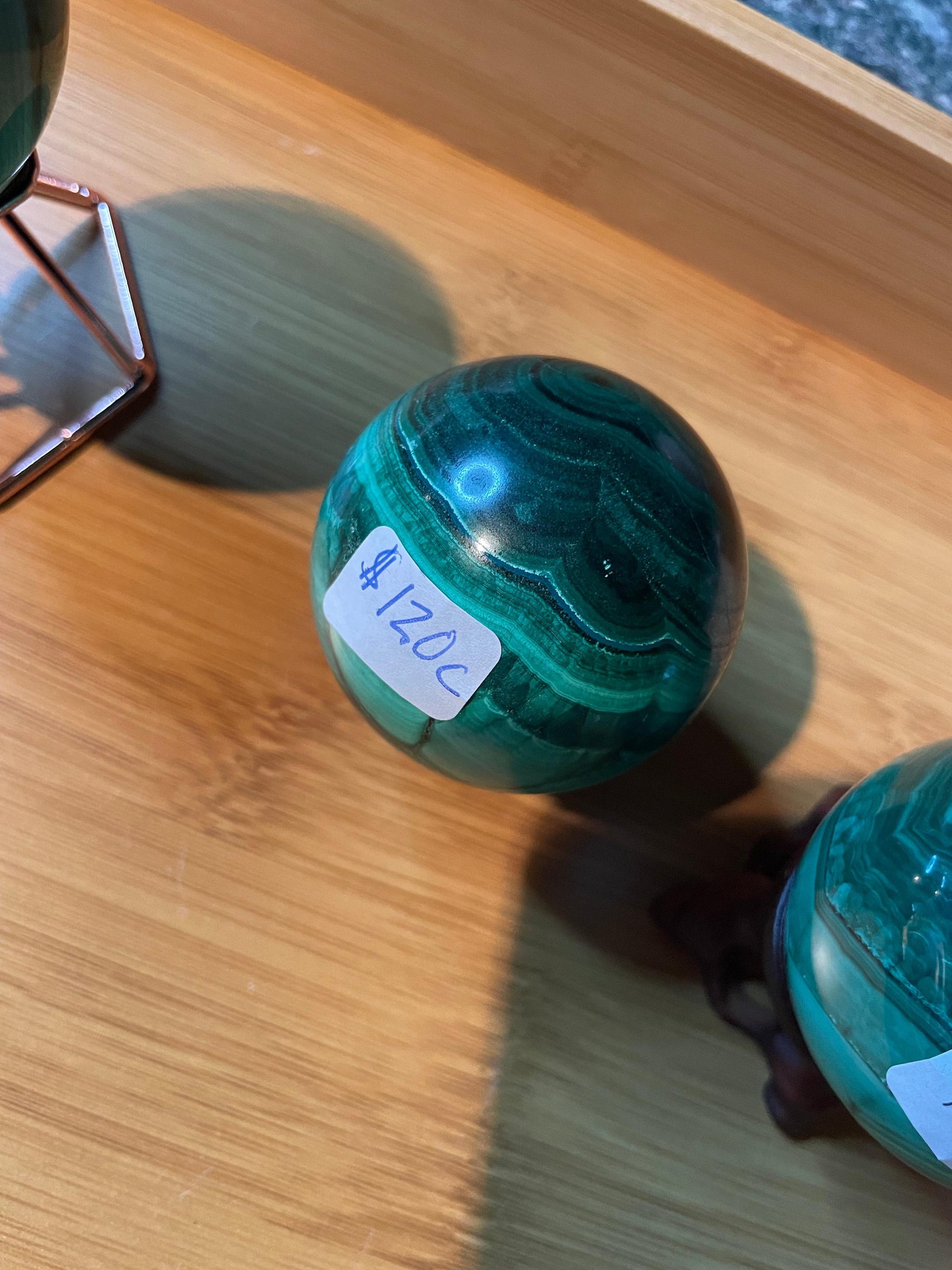 Malachite Spheres