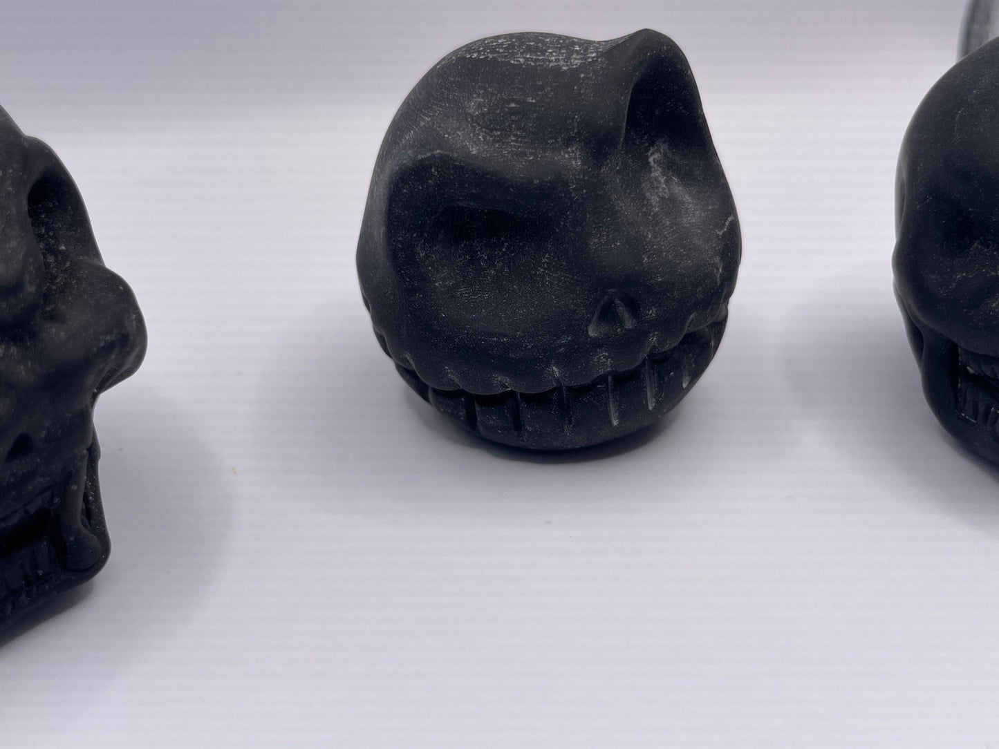 Halloween Obsidian and yooperlite carvings