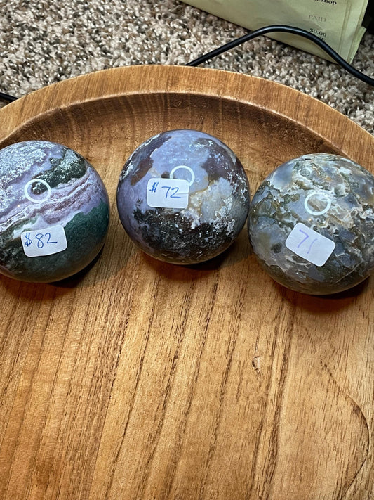 Ocean Jasper Spheres