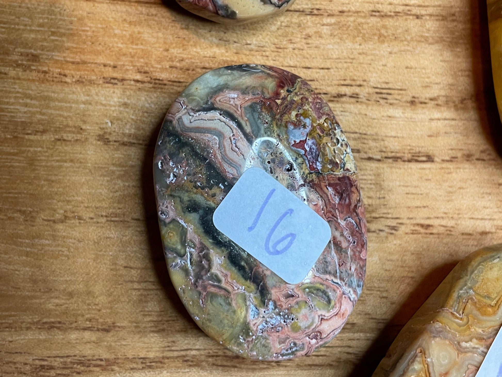 Crazy Lace Agate Palmstones