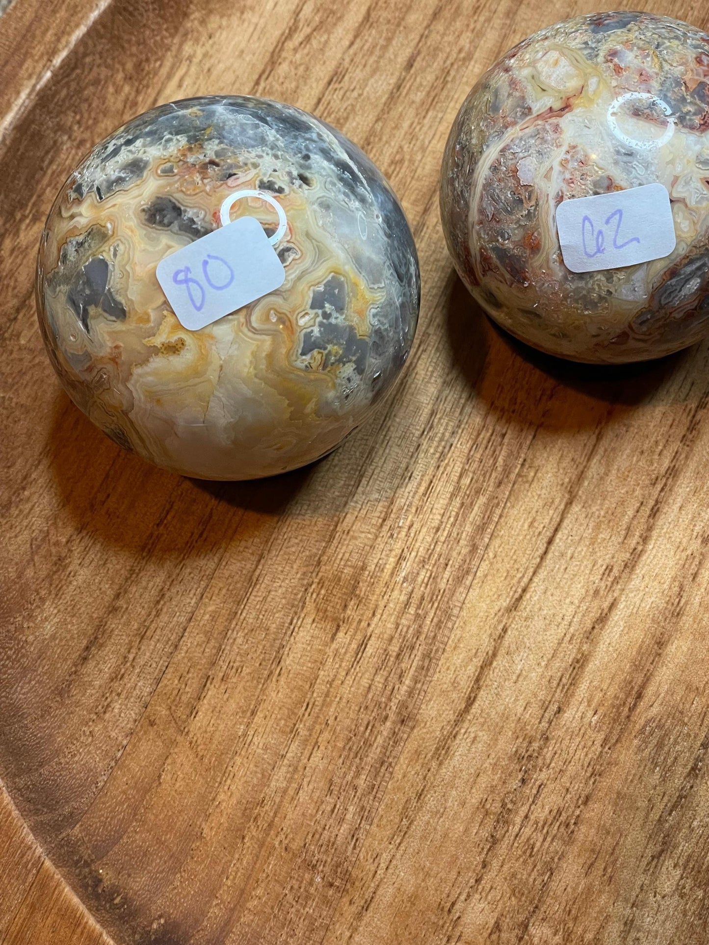 Crazy Agate Spheres