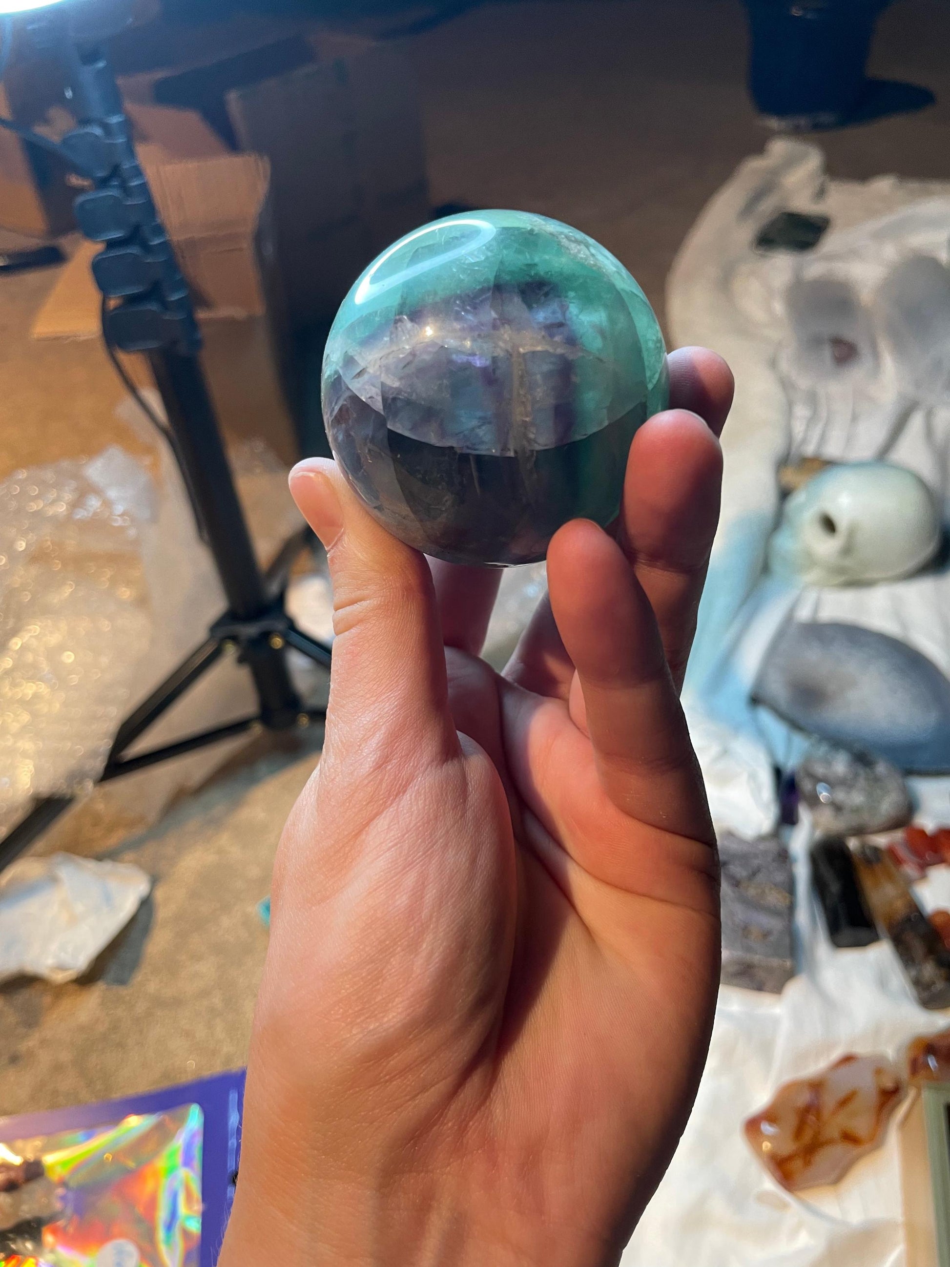 Fluorite Sphere