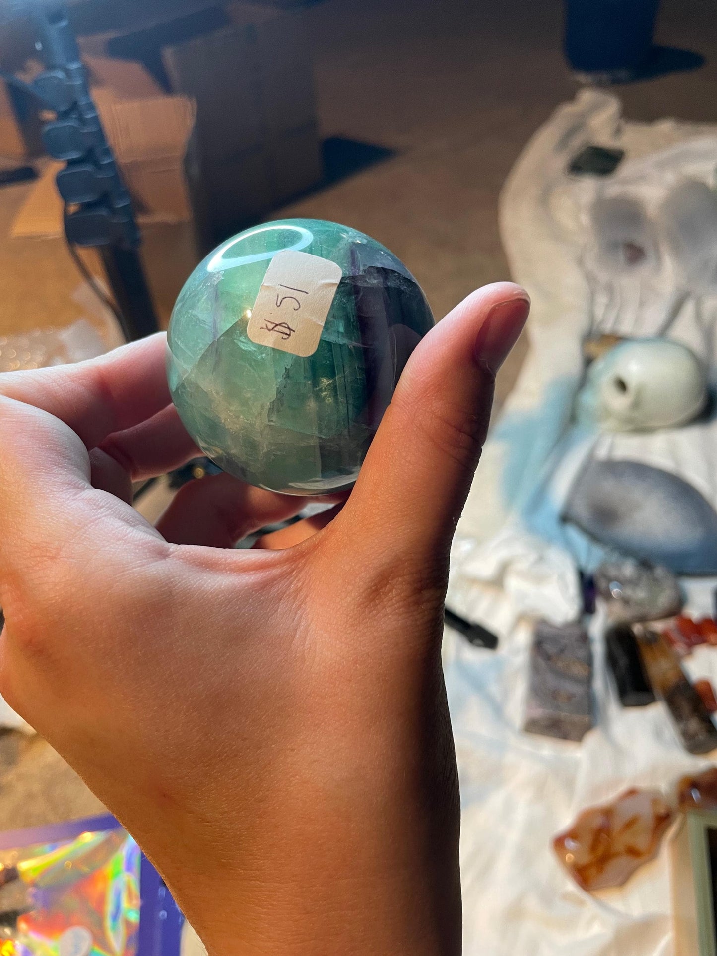 Fluorite Sphere