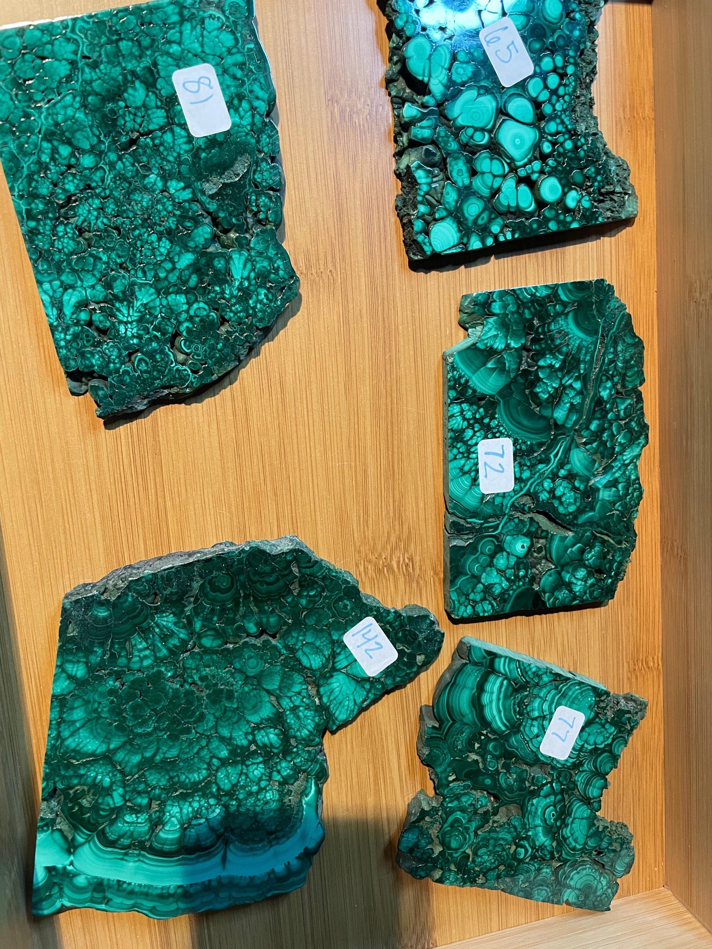 Malachite Slabs