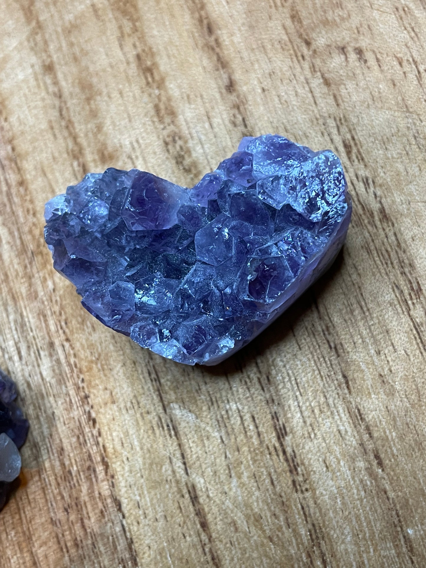 Amethyst clusters