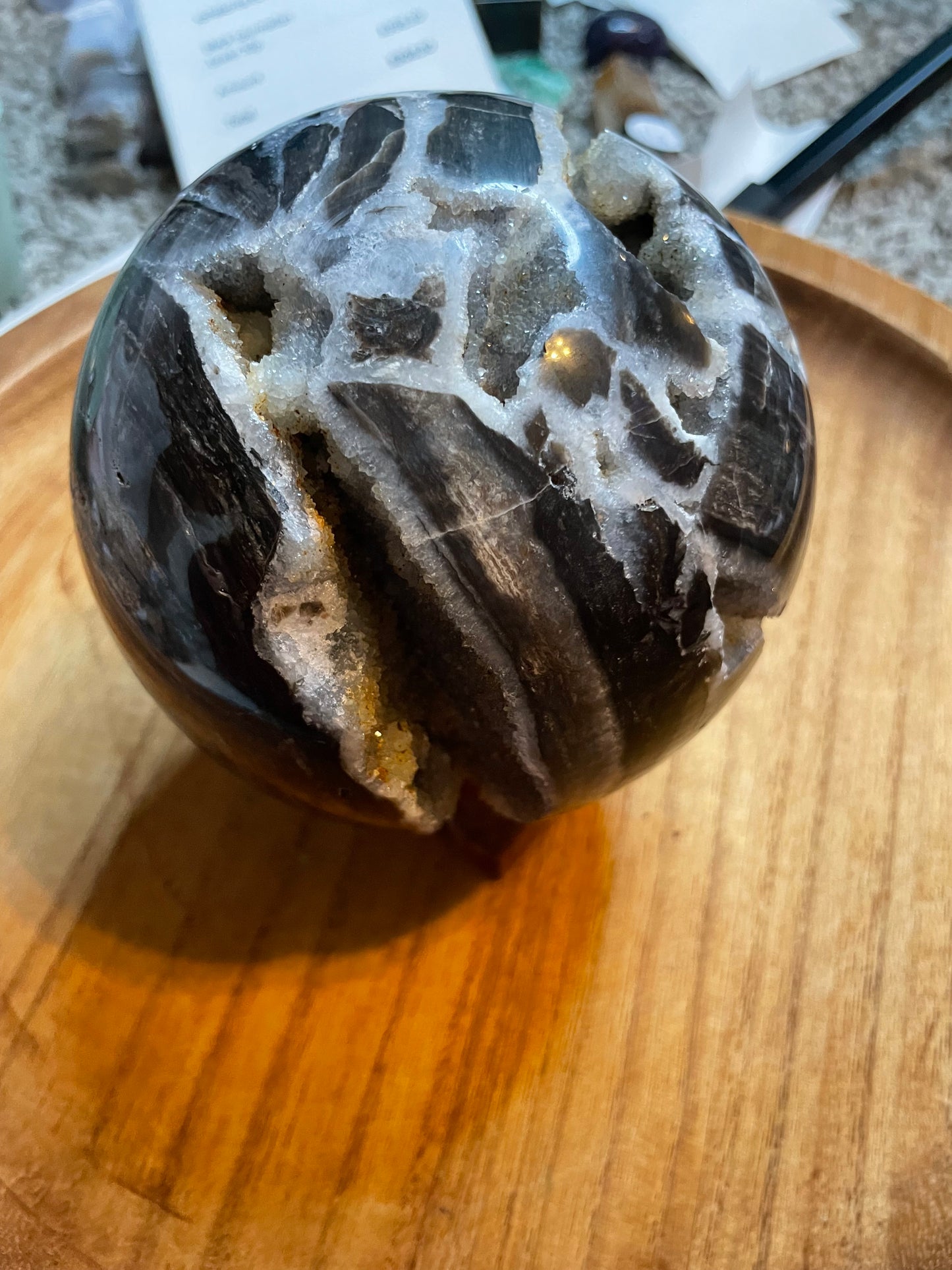 Large Sphalerite Spheres