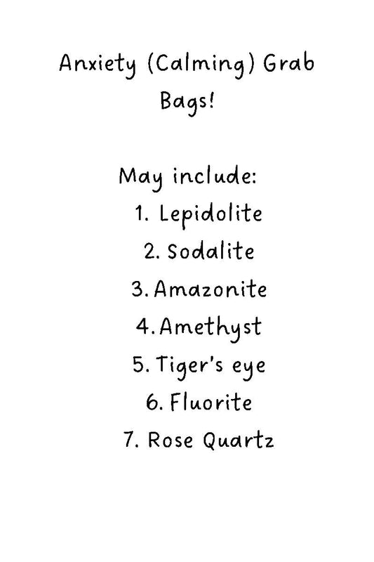 Anxiety (calming) Grab Bag!